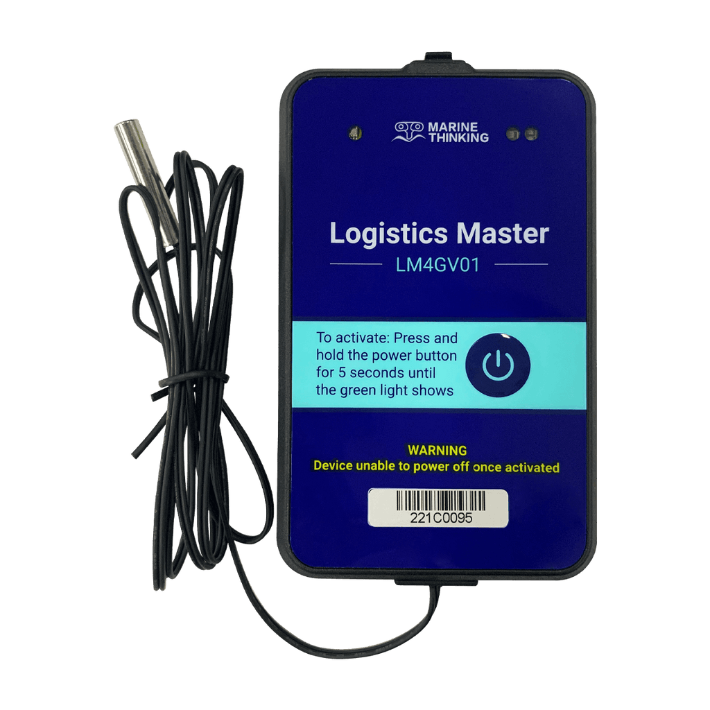 Logistics Master 4G - Temperature and Vibration Tracker (2 Units) - Marine Thinking